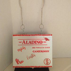 Original Suenos de Saundra Upcycled Aladino Cigar Box Purse